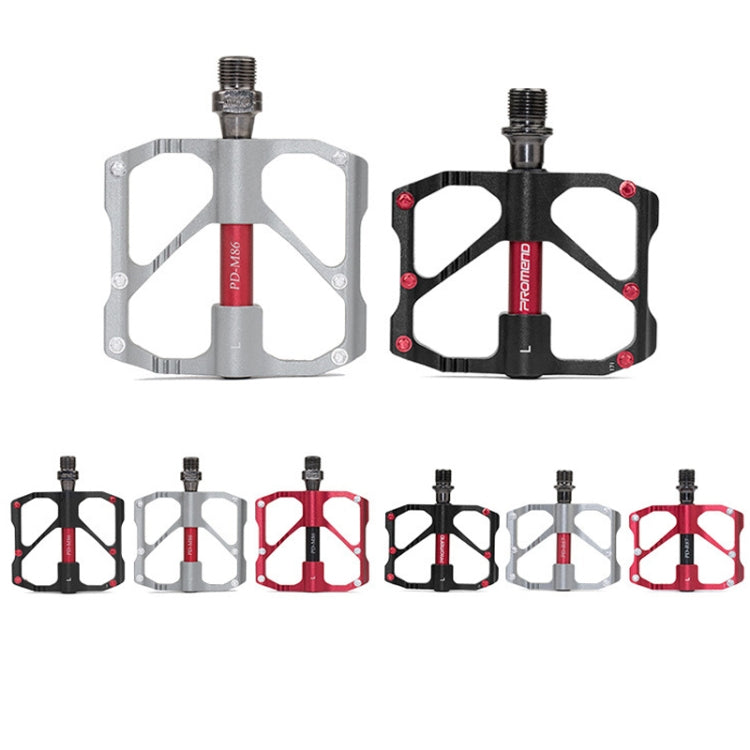 Vivolux | PD-M86C 1 Paar PROMEND Fahrrad Rennrad Mountainbike 3 Palin Carbonfaser Lager Pedal (Schwarz)