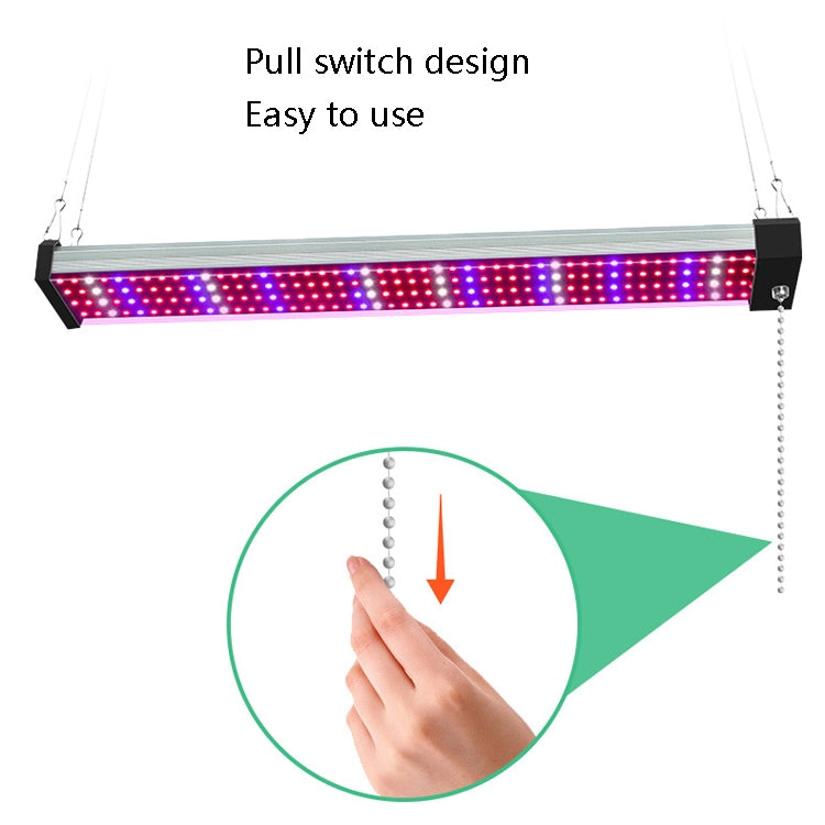 Vivolux | LED-Wachstumslampe Vollspektrum Pflanzenlicht-Röhre, Stil: Kleine Doppelreihe 100 cm (EU-Stecker)