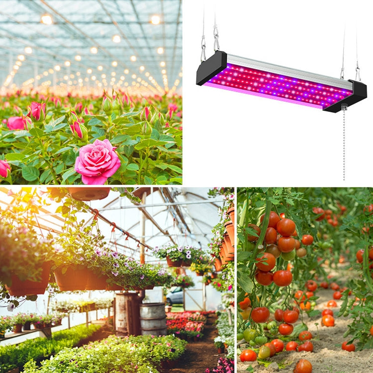 Vivolux | LED-Wachstumslampe Vollspektrum Pflanzenlicht-Röhre, Stil: Kleine Doppelreihe 100 cm (EU-Stecker)