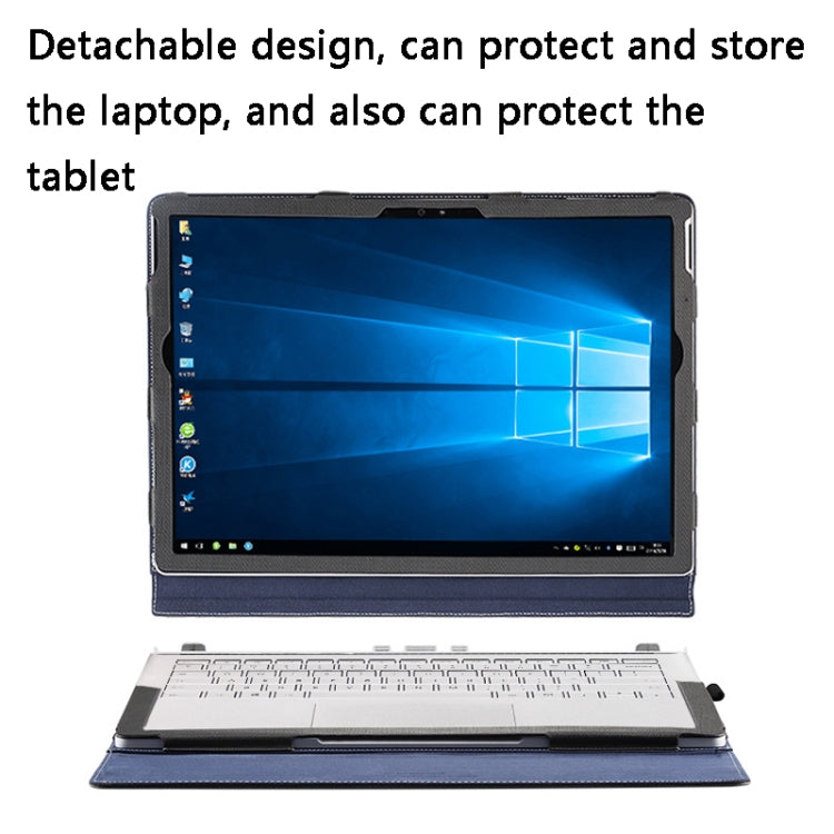 Vivolux | PU-Leder Laptop Schutzhülle für Microsoft Surface Book 2 15 Zoll (Gentleman Grau)