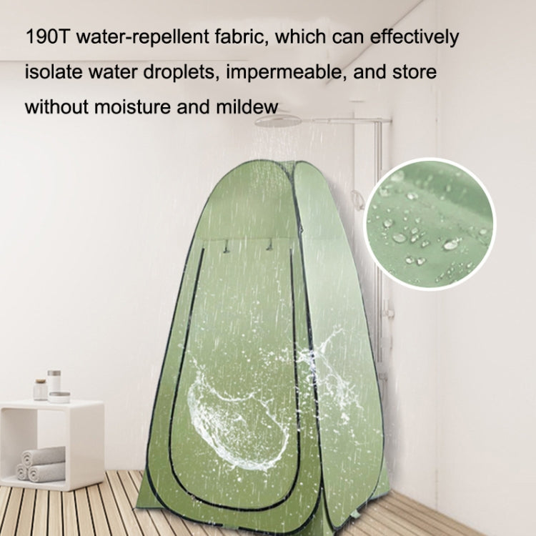 Vivolux | Outdoor Camping Toilette Umkleidezelt Automatisches Duschzelt, Stil: Einzelperson (Ölgrün)