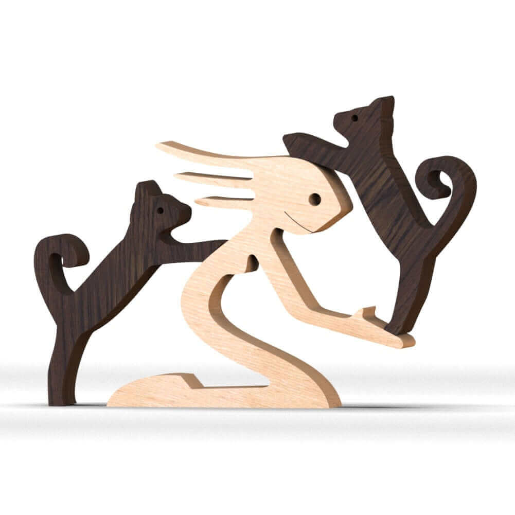 Vivolux | Dänische Holztiere Ornamente