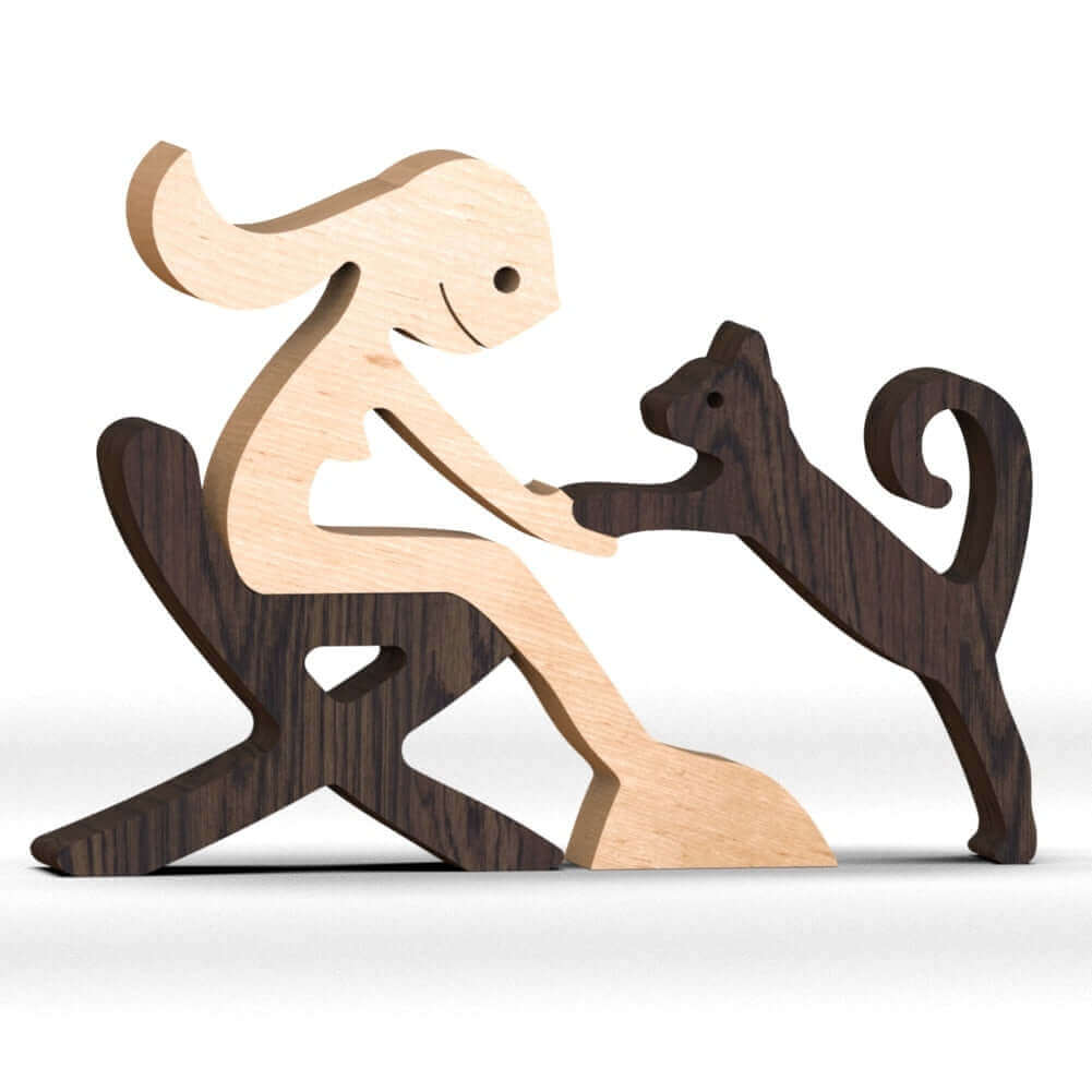 Vivolux | Dänische Holztiere Ornamente