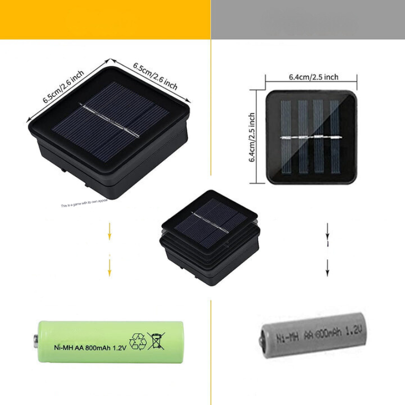 Vivolux | Marokkanischer Stil Wasserdichte Solar-Lichterketten - SunGlow Strings