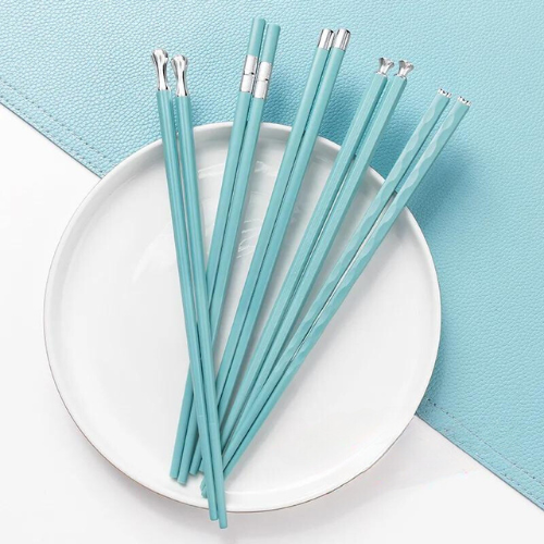 Vivolux | DineLux – Luxuriöses Essstäbchen-Set mit Raffinierten Designs (5 Paar)