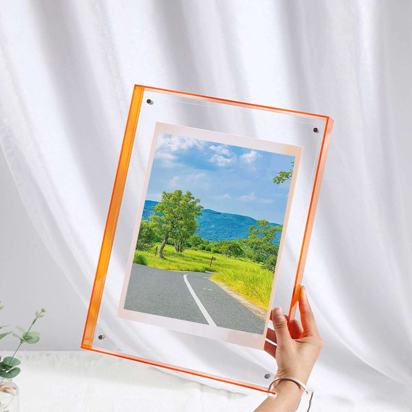 Vivolux | Transparenter Acryl-Foto-Rahmen
