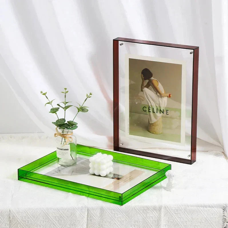 Vivolux | Transparenter Acryl-Foto-Rahmen