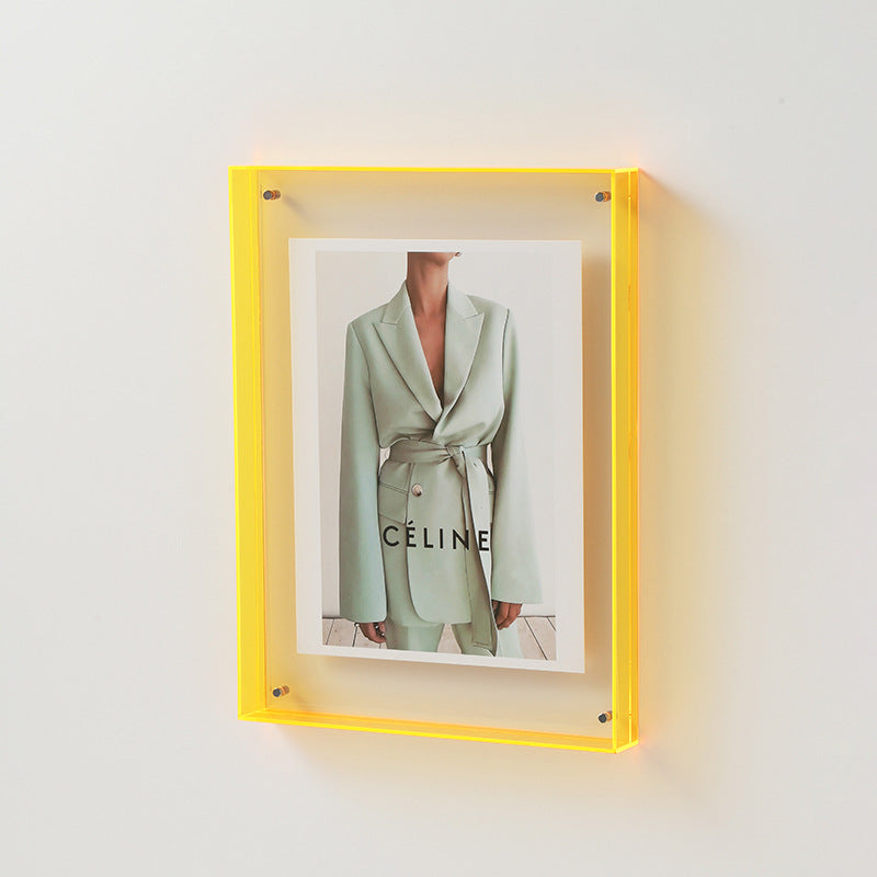 Vivolux | Transparenter Acryl-Foto-Rahmen