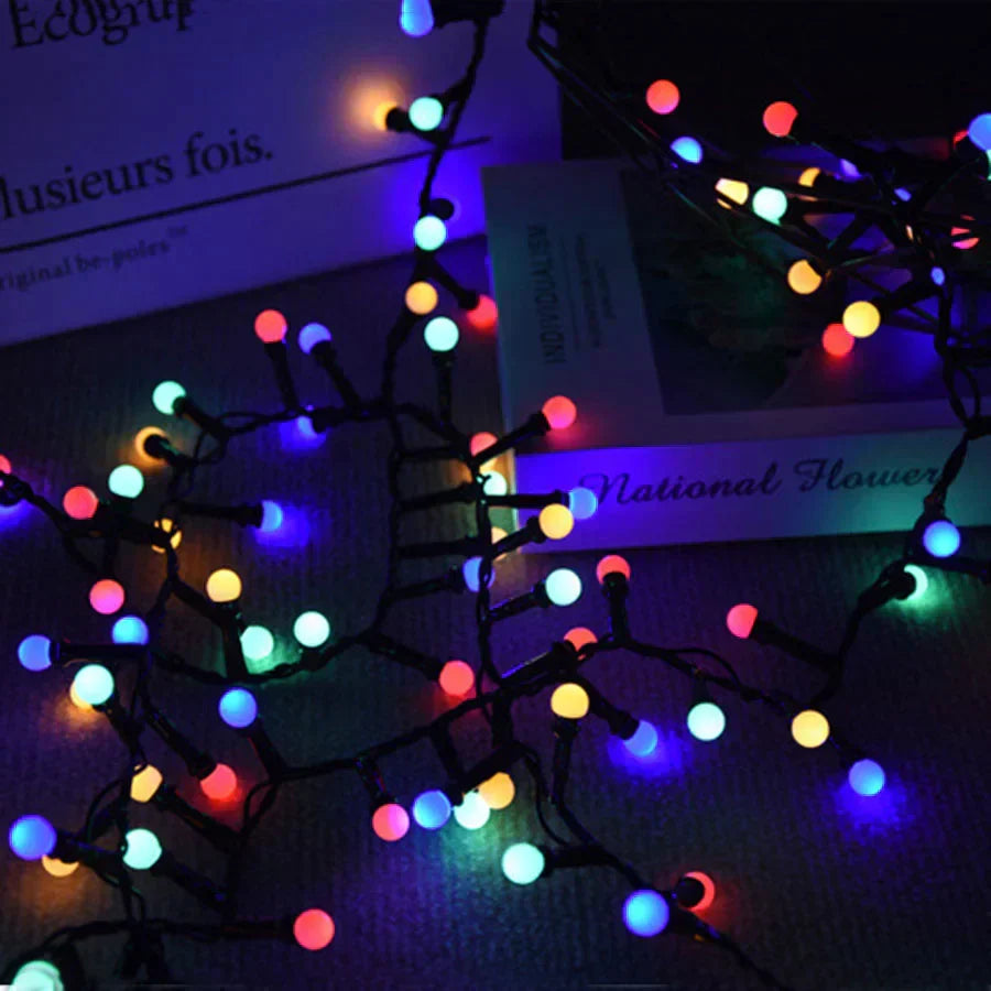 Vivolux | TwinkleWave – Wasserdichte LED-Lichterkette für Außen