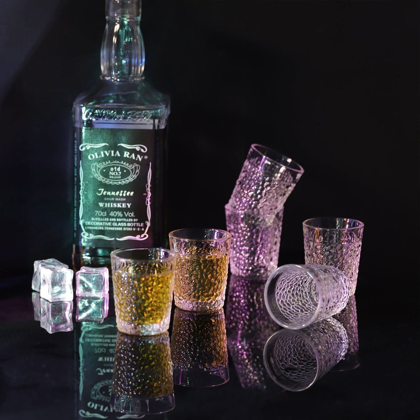 Vivolux | Gravierte Tequila Shot Gläser Set