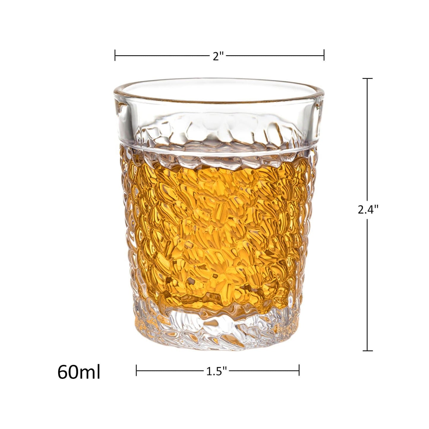 Vivolux | Gravierte Tequila Shot Gläser Set