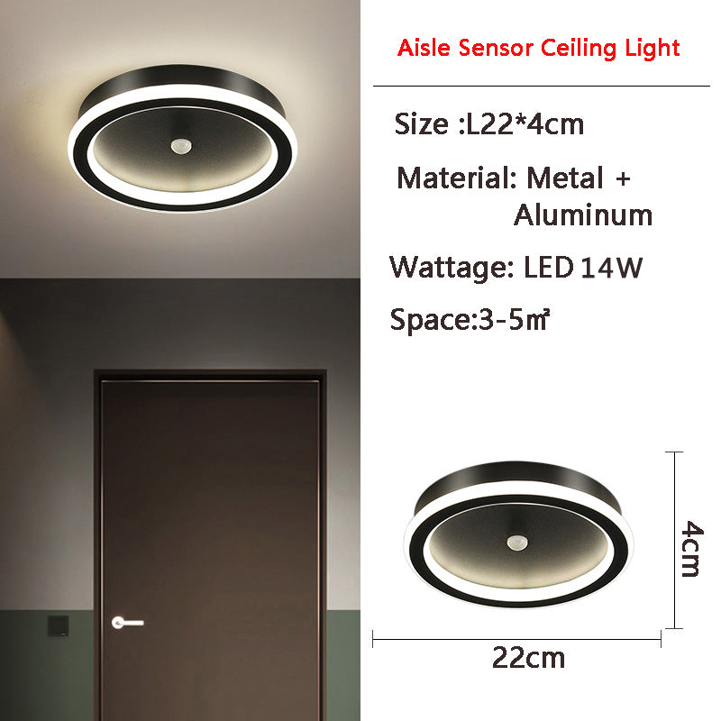 Vivolux | MotionGlide PIR-Bewegungssensor LED Deckenleuchte | Intelligente Beleuchtung | Energieeffizient | Perfekt für Flur & Badezimmer