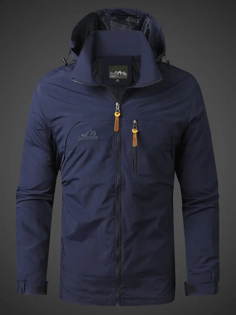 Vivolux | Wasser- und Winddichte Herren Outdoor Jacke für alle Aktivitäten