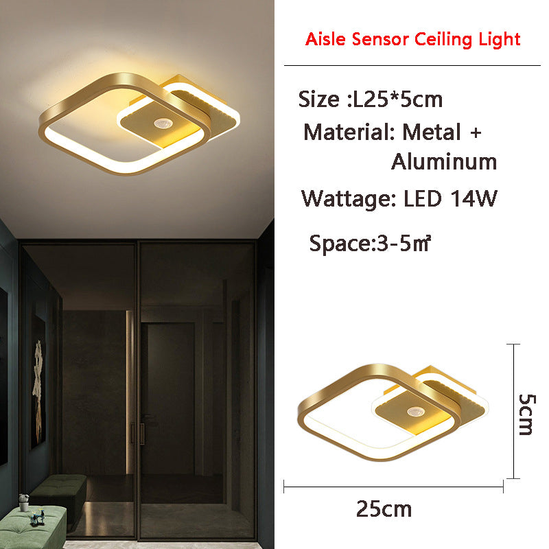 Vivolux | MotionGlide PIR-Bewegungssensor LED Deckenleuchte | Intelligente Beleuchtung | Energieeffizient | Perfekt für Flur & Badezimmer