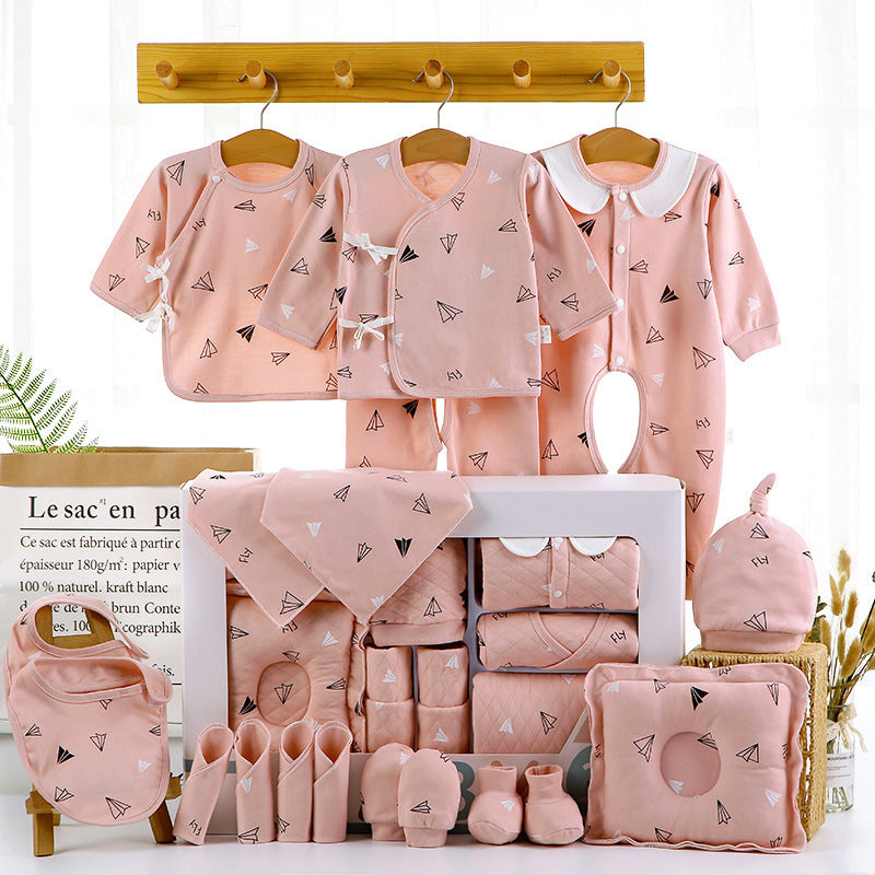 Vivolux | Baby-Geschenkbox-Set aus Baumwolle für Neugeborene