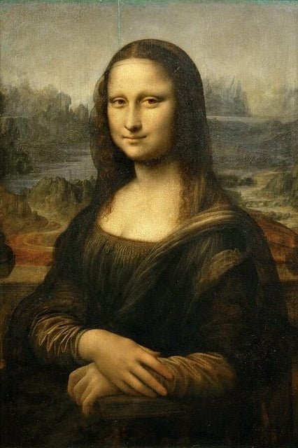 Vivolux | Ästhetisches Lustiges Mona Lisa Leinwandposter