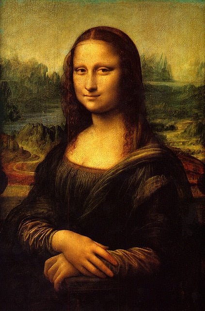 Vivolux | Ästhetisches Lustiges Mona Lisa Leinwandposter