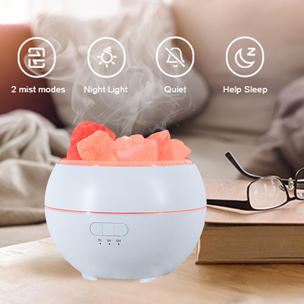 Vivolux | Salzlampe Diffusor - 3-in-1 ätherischer Öldiffusor, Himalaya-Salzlampen & Luftbefeuchter