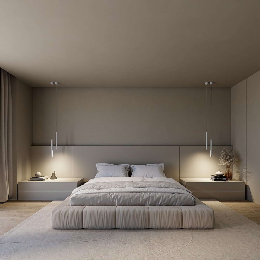 Vivolux | RayAura Minimalistische LED Pendelleuchte | Modernes Design | Elegante Deckenlampe für Wohnzimmer & Büro