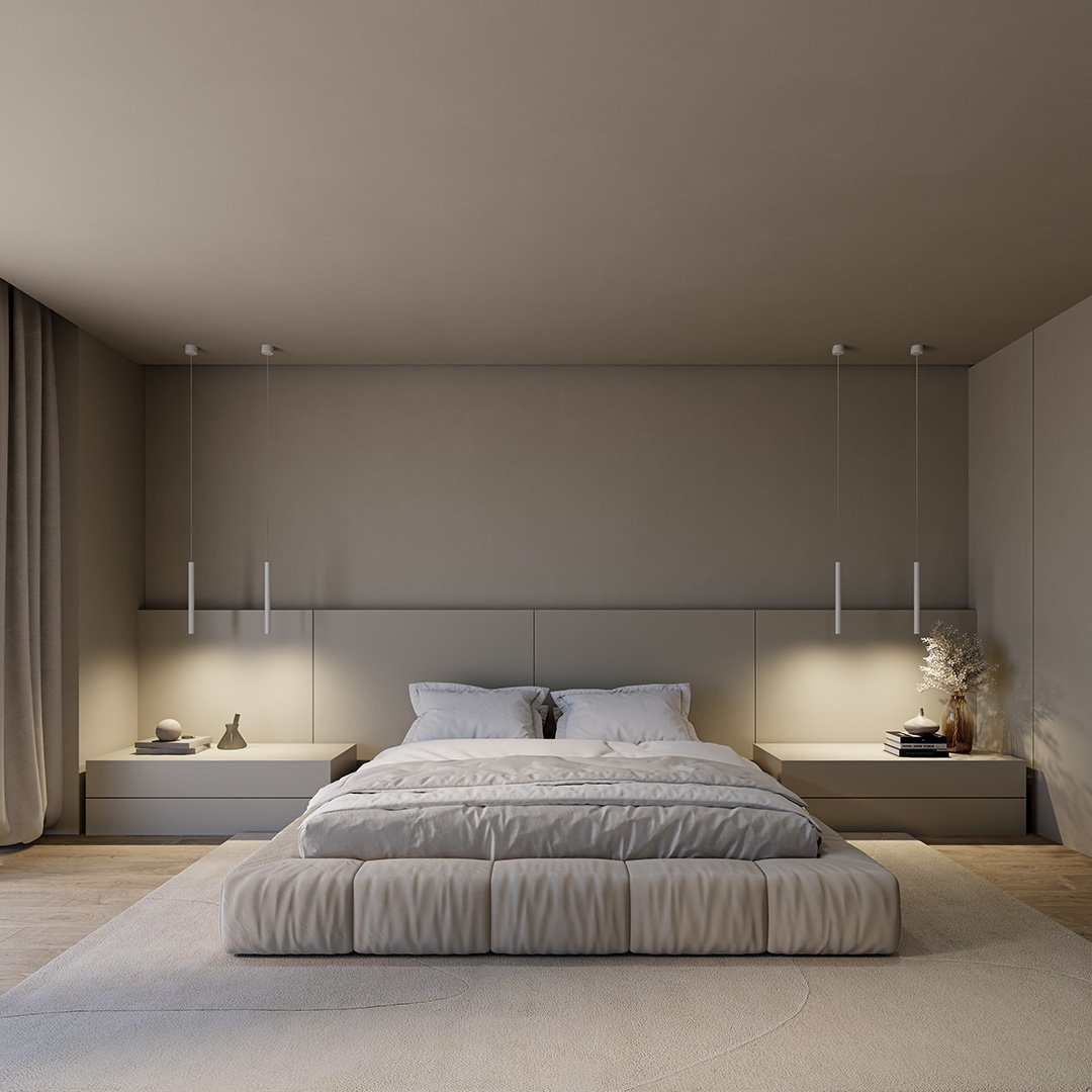 Vivolux | RayAura Minimalistische LED Pendelleuchte | Modernes Design | Elegante Deckenlampe für Wohnzimmer & Büro