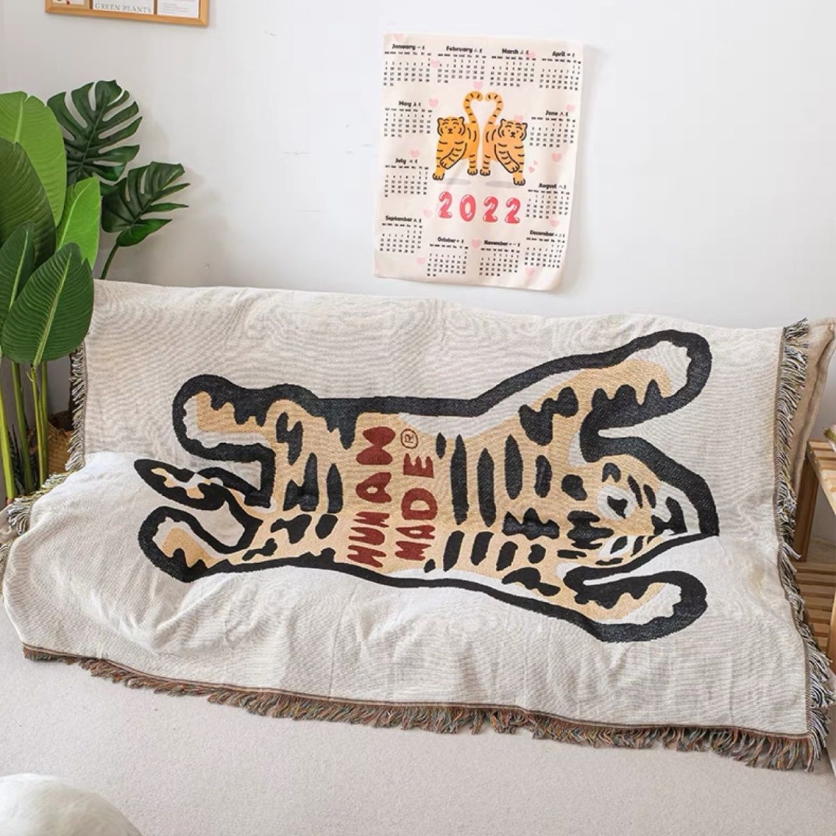Vivolux | Boho Stil Strickdecke