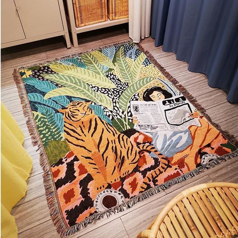 Vivolux | Boho Stil Strickdecke