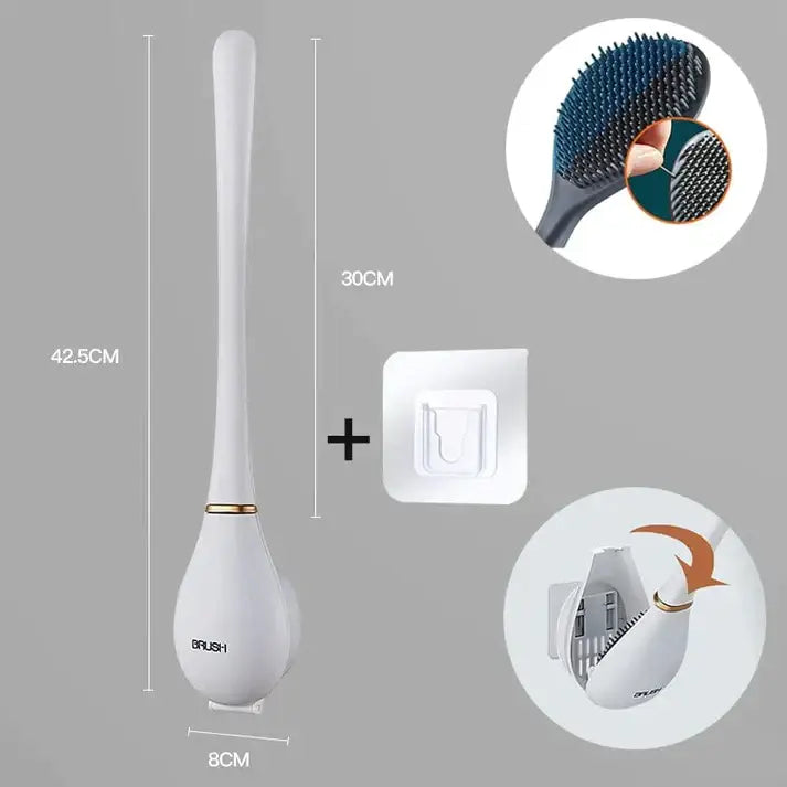 Vivolux | Elegante und hygienische WC-Bürste aus Silikon - SmartBrush