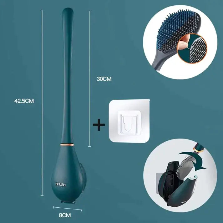 Vivolux | Elegante und hygienische WC-Bürste aus Silikon - SmartBrush