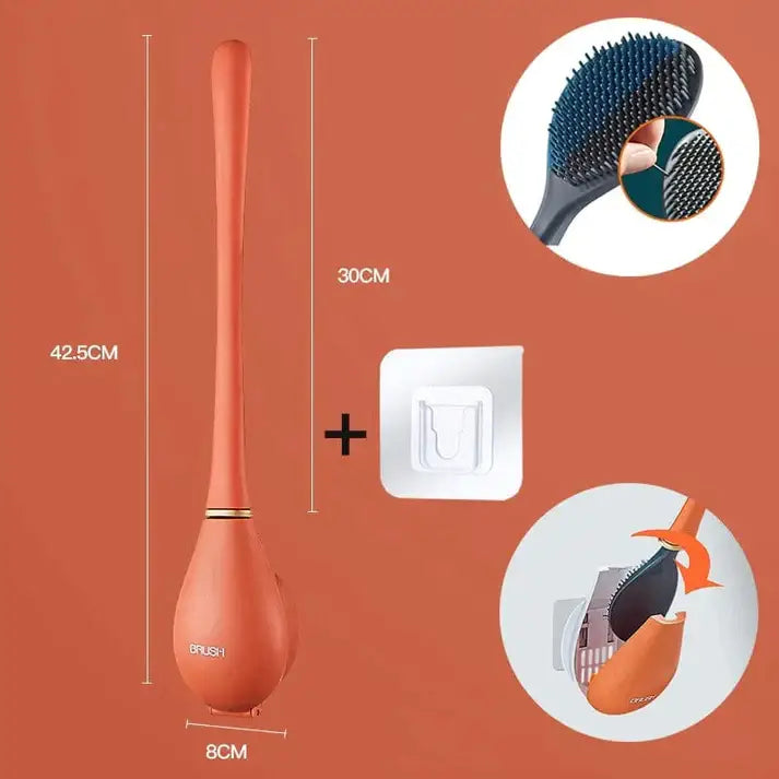 Vivolux | Elegante und hygienische WC-Bürste aus Silikon - SmartBrush