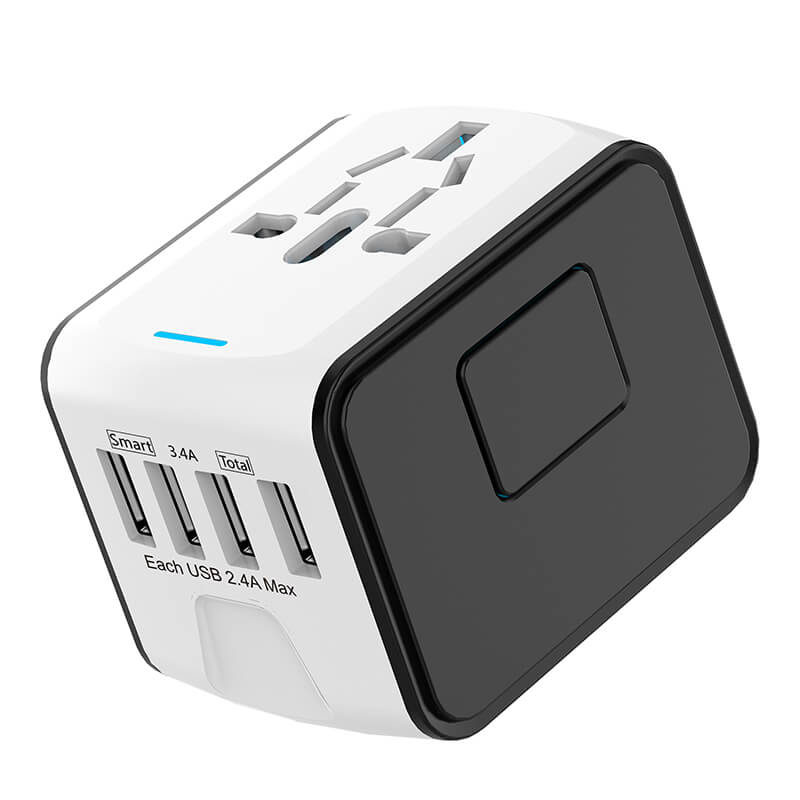 Vivolux | Universeller 100V-220V Smart Reiseadapter Spannungswandler