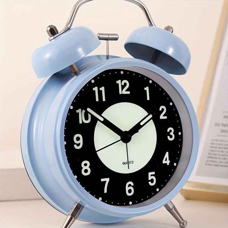 Vivolux | LuminousTime - Elegante Metallwecker mit sanfter Beleuchtung für friedliche Morgen und Nächte
