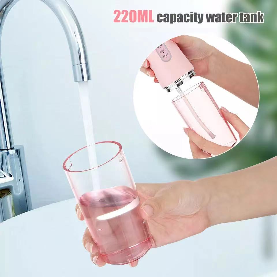 Vivolux | Wasserdichter Irrigator Dentalreiniger, kabelloser & wiederaufladbarer Wasserzahnseide