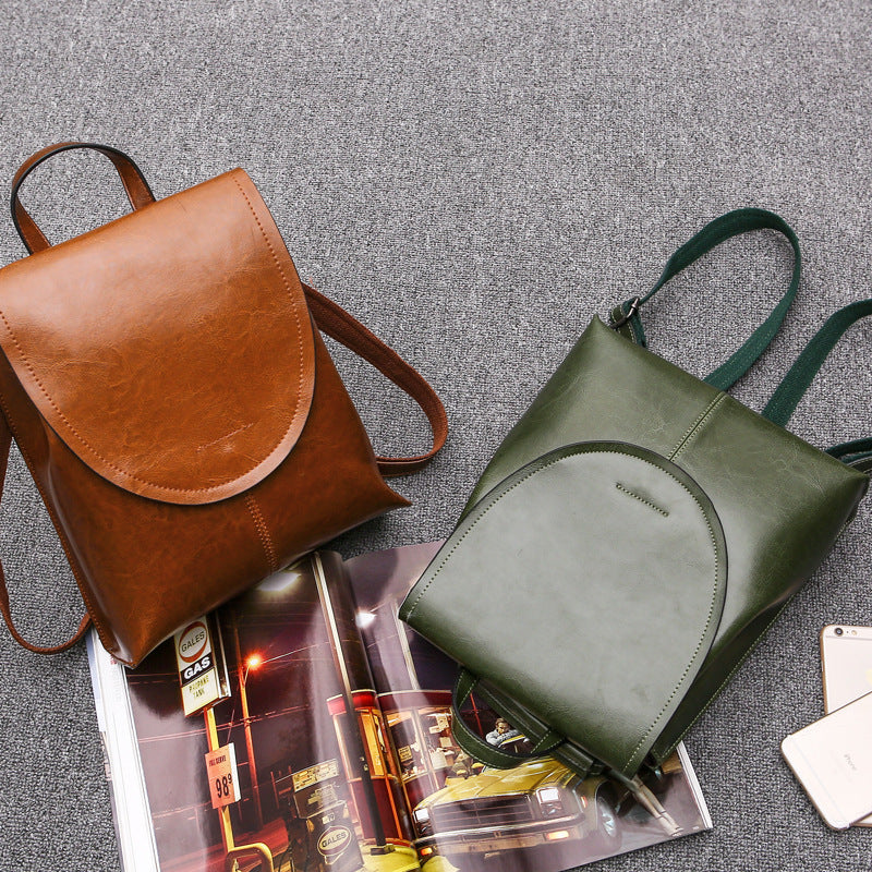Vivolux | Trendiger Leder Rucksack für Frauen - Stilvoll, Vielseitig & Nachhaltig