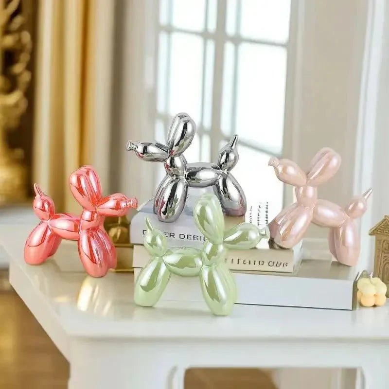 Vivolux | Keramisches Glänzendes Ballonhund Ornament