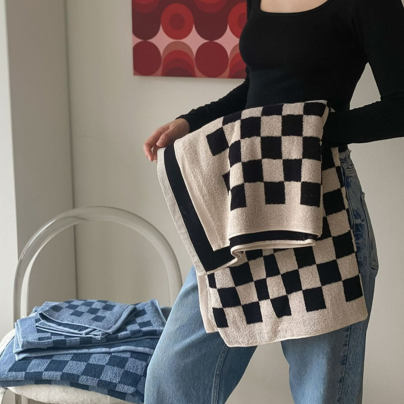 Vivolux | Checkerboard Plus Handtuchkollektion