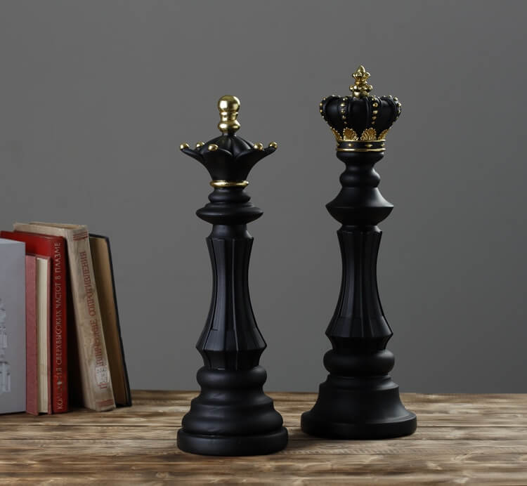 Vivolux | Schachfigur - GrandCheck - Wohnkultur - Handgemachte Eleganz