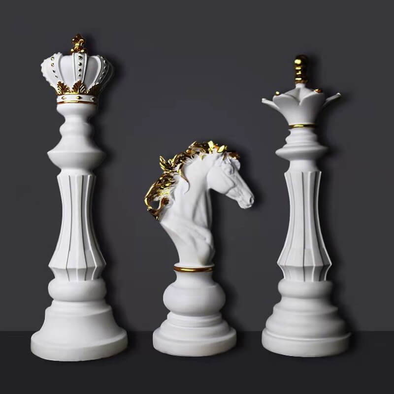 Vivolux | Schachfigur - GrandCheck - Wohnkultur - Handgemachte Eleganz
