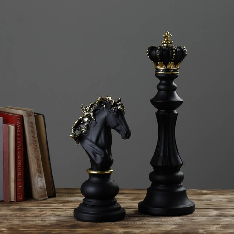 Vivolux | Schachfigur - GrandCheck - Wohnkultur - Handgemachte Eleganz