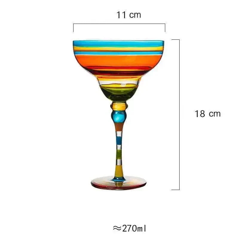 Vivolux | Farbenfrohes Margarita-Cocktailglas