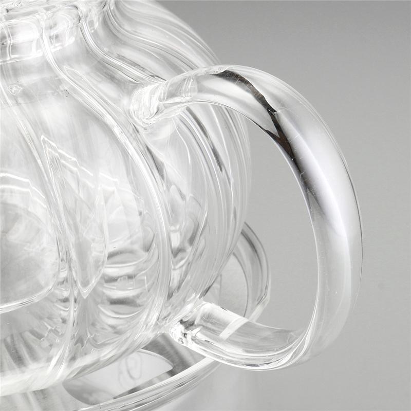 Vivolux | Kristallklar Glas Teekannen Set