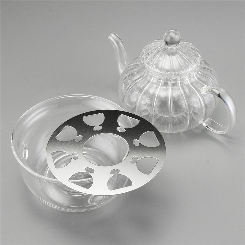 Vivolux | Kristallklar Glas Teekannen Set