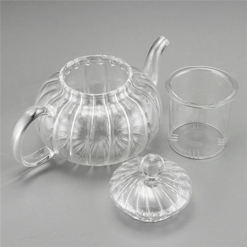 Vivolux | Kristallklar Glas Teekannen Set