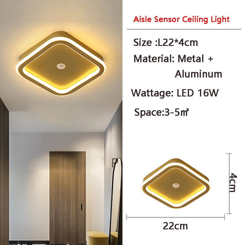 Vivolux | MotionGlide PIR-Bewegungssensor LED Deckenleuchte | Intelligente Beleuchtung | Energieeffizient | Perfekt für Flur & Badezimmer