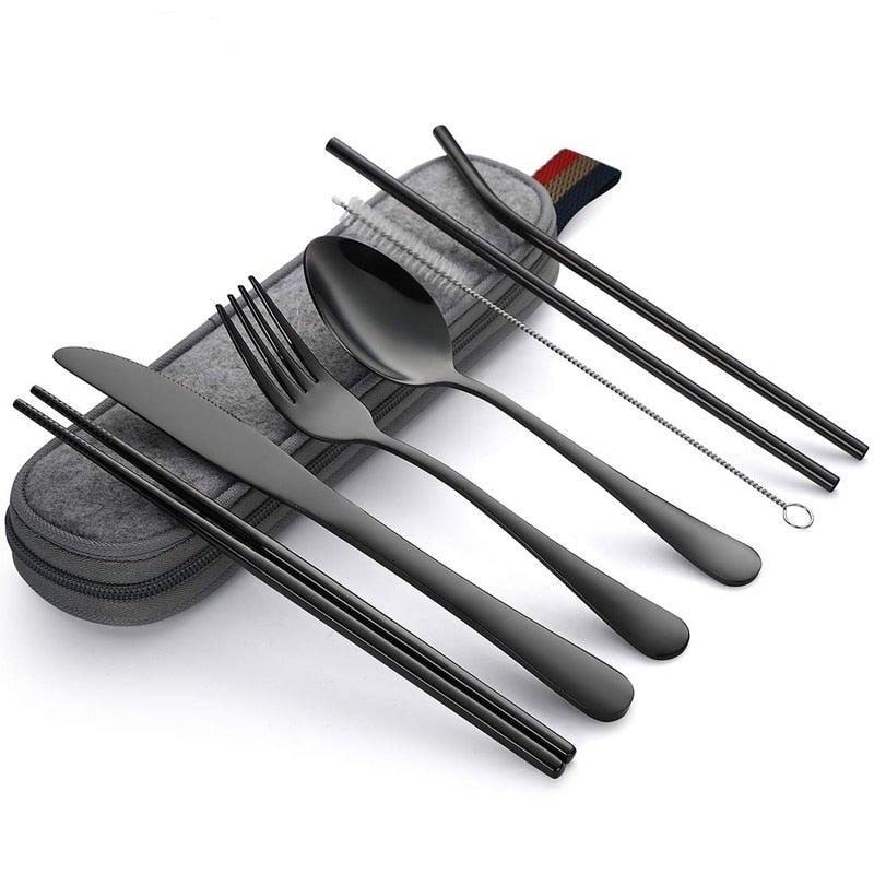 Vivolux | Besteckset mit tragbarem Etui
