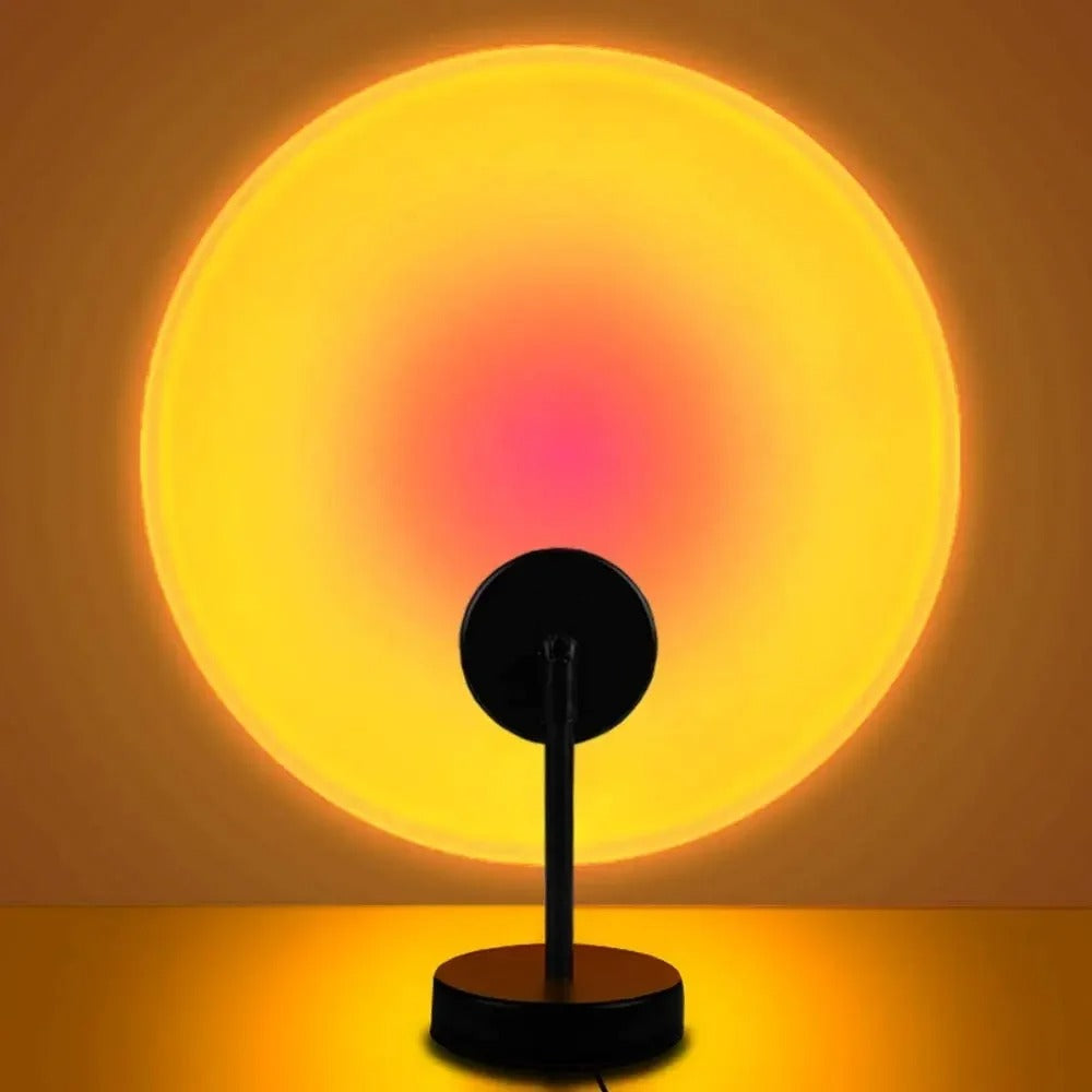 Vivolux | l Stilvolle Retro Tischlampe mit Sonnenuntergangs
