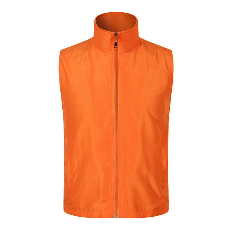 Vivolux | VAN | Ärmellose Fahrradjacke | Leichte Weste | Windjacke | Windweste