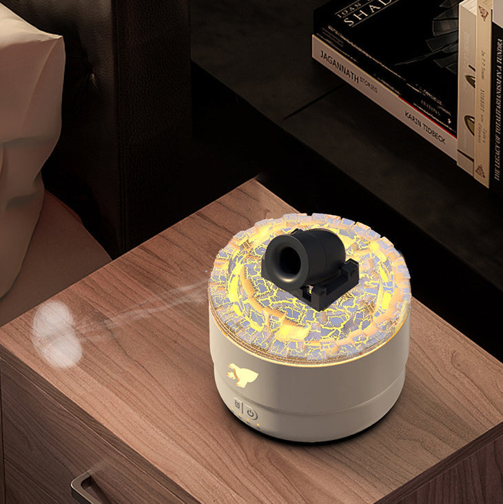 Vivolux | Cannon Luftbefeuchter Aroma Diffusor Wassernebel Nachtlicht Lava Perfektes Geschenk
