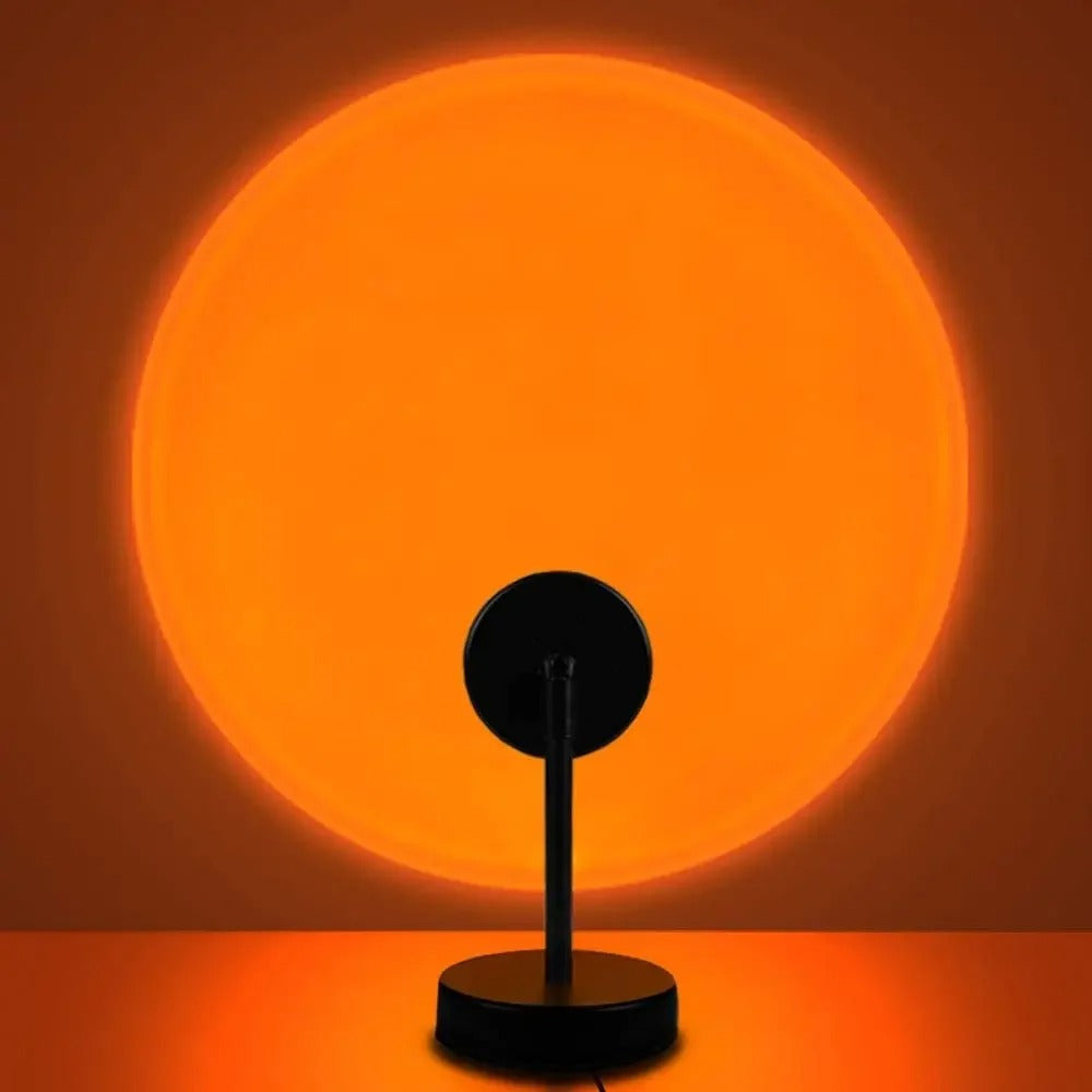 Vivolux | l Stilvolle Retro Tischlampe mit Sonnenuntergangs