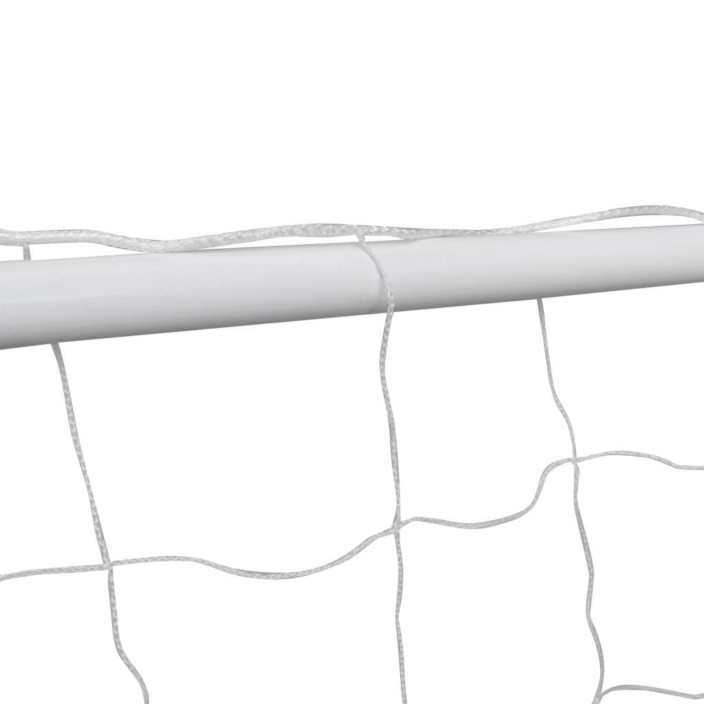 Vivolux | Stahl Fußballtor Set - 240 x 90 x 150 cm