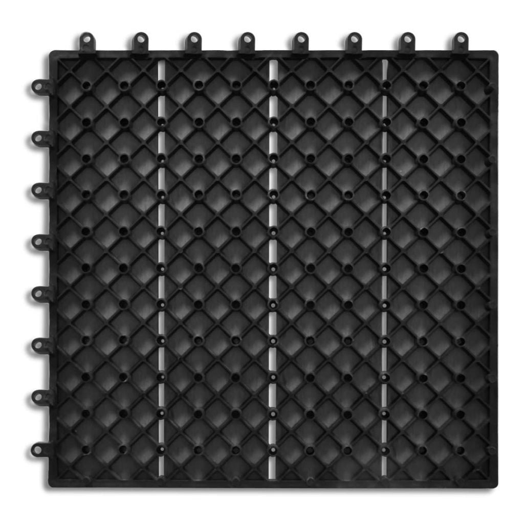 Vivolux | WPC-Fliesen 30x30cm 11Stk 1m2 Grau
